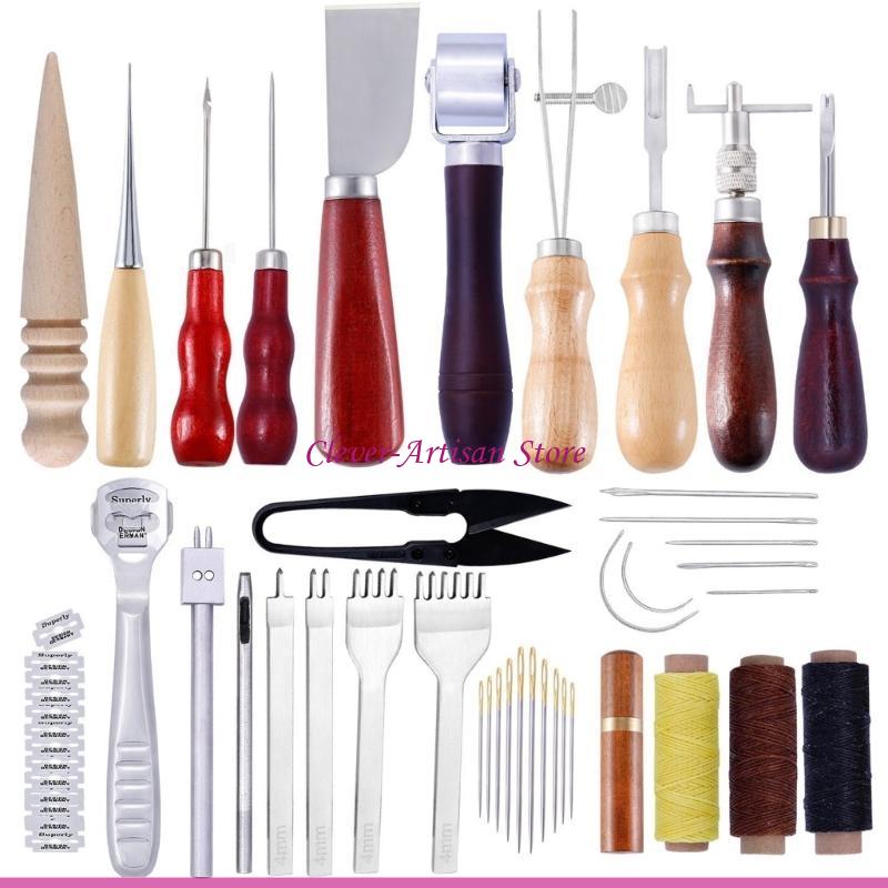 E06B Leather Craft Hand Tool K - Groover Stitching Tool ulasan dan harga