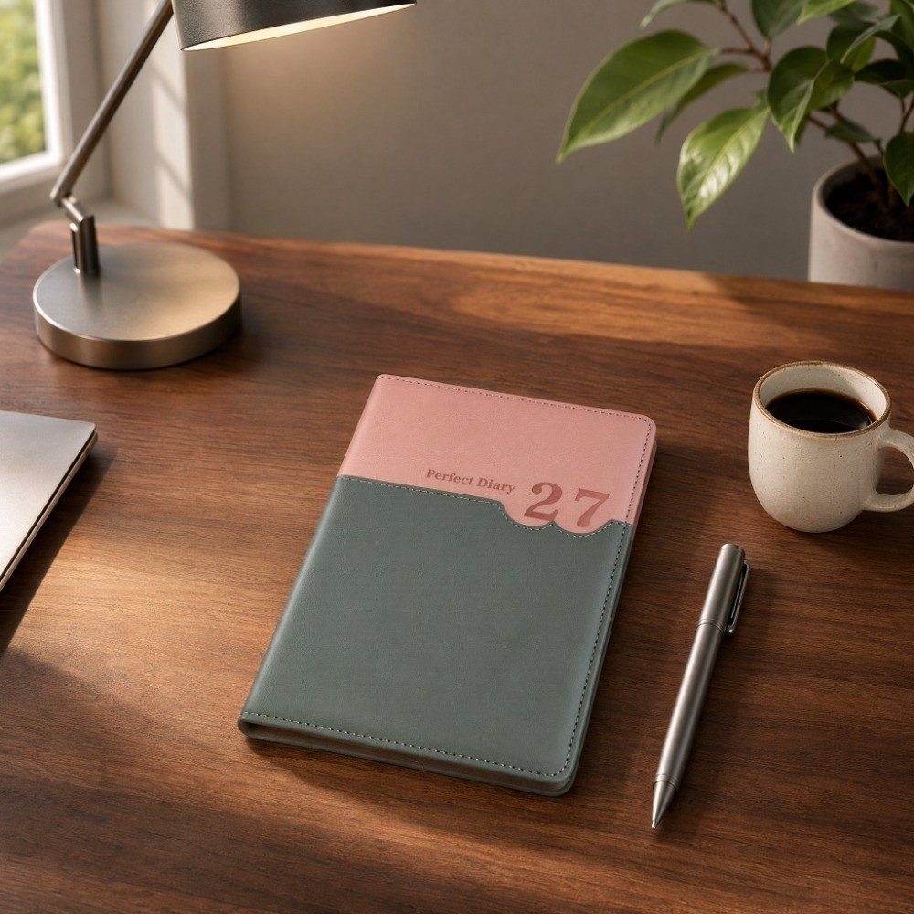 Office Work Planner 2027 Sched - Leather Work Diary Covers ulasan dan harga