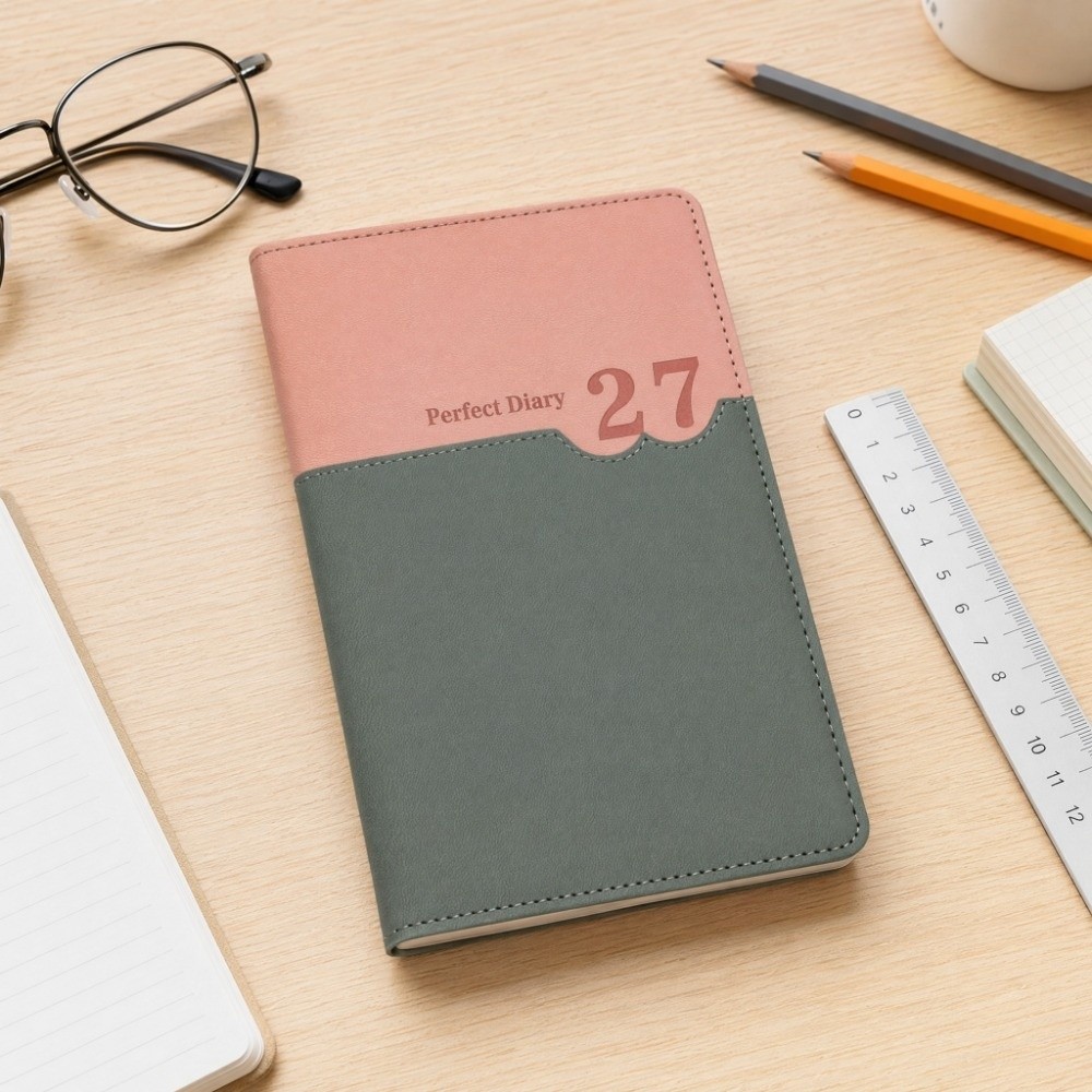 Office Work Planner 2027 Sched - Leather Work Diary Covers ulasan dan harga