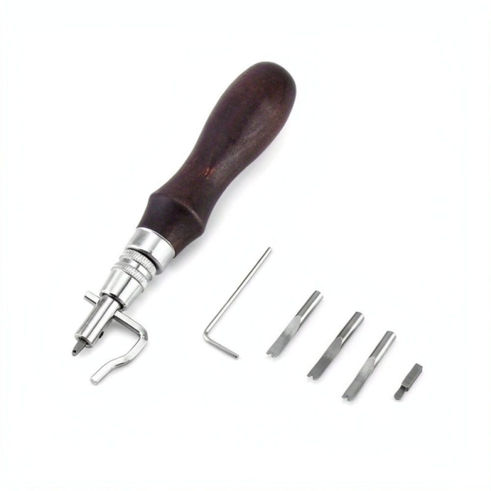 Manual Leather Stitching Groov - Groover Stitching Tool ulasan dan harga