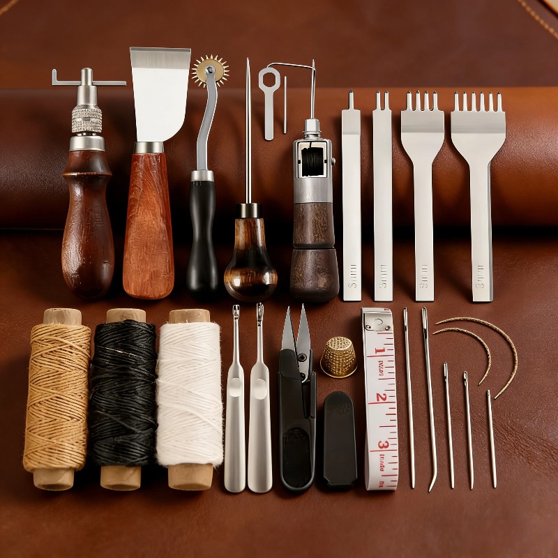 Professional Hand Sewing Leath - Groover Stitching Tool ulasan dan harga