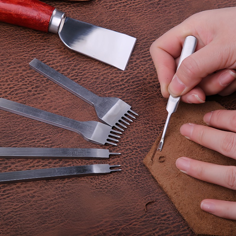 Professional Hand Sewing Leath - Groover Stitching Tool ulasan dan harga